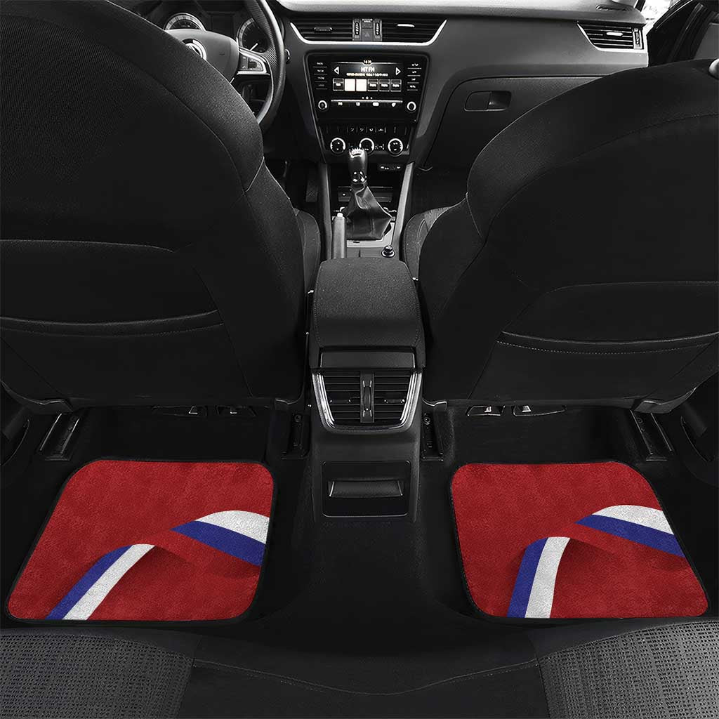 Russia Day Car Mats Coat Of Arms With Saint Basil's Cathedral