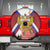 Russia Day Spare Tire Cover Coat Of Arms With Saint Basil's Cathedral
