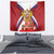 Russia Day Tapestry Coat Of Arms With Saint Basil's Cathedral