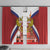 Russia Day Window Curtain Coat Of Arms With Saint Basil's Cathedral