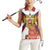 Russia Day Women Sleeveless Polo Shirt Coat Of Arms With Saint Basil's Cathedral