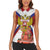 Russia Day Women Sleeveless Polo Shirt Coat Of Arms With Saint Basil's Cathedral