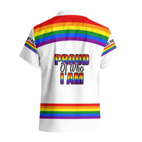 Pride Month LGBT Hawaiian Shirt Proud Of Who I Am White - Wonder Print Shop