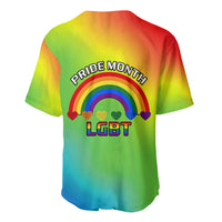 Pride Month LGBT Baseball Jersey In June We Wear Rainbow - Wonder Print Shop