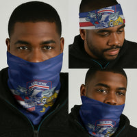 Cabo Verde Football 2026 Neck Gaiter Forca Tubaroes Azuis