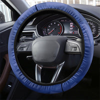 Cabo Verde Football 2026 Steering Wheel Cover Forca Tubaroes Azuis