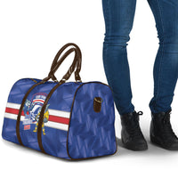 Cabo Verde Football 2026 Travel Bag Forca Tubaroes Azuis