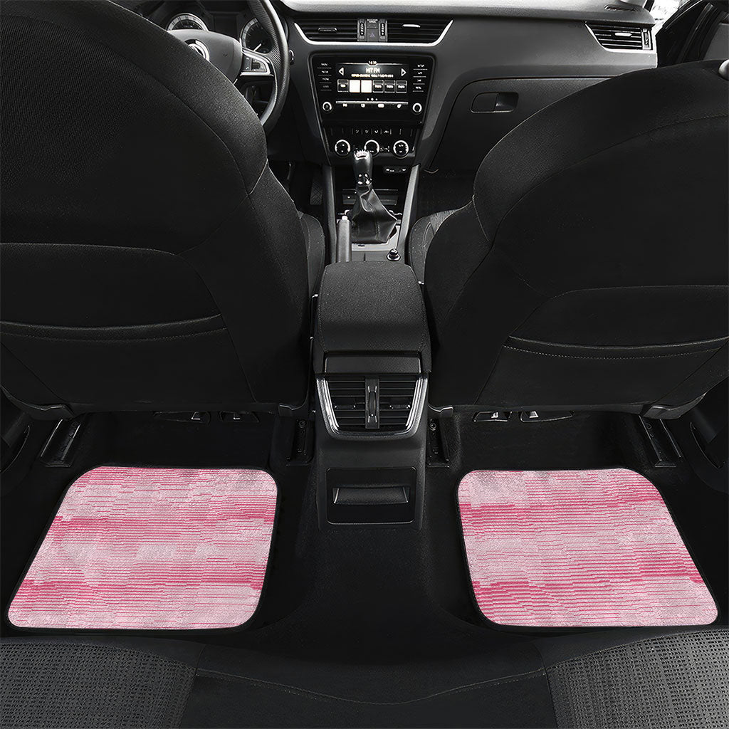 Cabo Verde Football 2026 Custom Car Mats Tubaroes Azuis Goalkeeper Pink Jersey