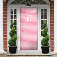 Cabo Verde Football 2026 Custom Door Cover Tubaroes Azuis Goalkeeper Pink Jersey