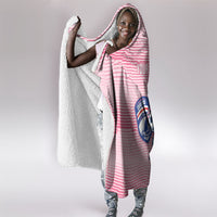 Cabo Verde Football 2026 Custom Hooded Blanket Tubaroes Azuis Goalkeeper Pink Jersey