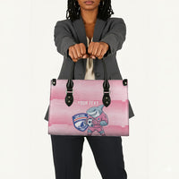 Cabo Verde Football 2026 Custom Leather Bag Tubaroes Azuis Goalkeeper Pink Jersey