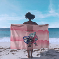 Cabo Verde Football 2026 Custom Sarong Tubaroes Azuis Goalkeeper Pink Jersey