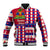 Haiti Christmas Baseball Jacket Jwaye Nowe 2023 With Coat Of Arms - Wonder Print Shop