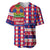 Haiti Christmas Baseball Jersey Jwaye Nowe 2023 With Coat Of Arms - Wonder Print Shop