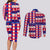 Haiti Christmas Couples Matching Long Sleeve Bodycon Dress and Long Sleeve Button Shirt Jwaye Nowe 2023 With Coat Of Arms - Wonder Print Shop