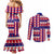haiti-christmas-couples-matching-mermaid-dress-and-long-sleeve-button-shirt-jwaye-nowe-2023-with-coat-of-arms