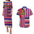 Haiti Christmas Couples Matching Puletasi Dress and Hawaiian Shirt Jwaye Nowe 2023 With Coat Of Arms - Wonder Print Shop