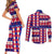 Haiti Christmas Couples Matching Short Sleeve Bodycon Dress and Long Sleeve Button Shirt Jwaye Nowe 2023 With Coat Of Arms - Wonder Print Shop