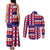 Haiti Christmas Couples Matching Tank Maxi Dress and Long Sleeve Button Shirt Jwaye Nowe 2023 With Coat Of Arms - Wonder Print Shop