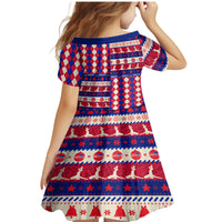 Haiti Christmas Family Matching Mermaid Dress and Hawaiian Shirt Jwaye Nowe 2023 With Coat Of Arms - Wonder Print Shop