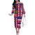Haiti Christmas Family Matching Off Shoulder Long Sleeve Dress and Hawaiian Shirt Jwaye Nowe 2023 With Coat Of Arms - Wonder Print Shop