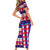 Haiti Christmas Family Matching Short Sleeve Bodycon Dress and Hawaiian Shirt Jwaye Nowe 2023 With Coat Of Arms - Wonder Print Shop