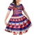 Haiti Christmas Family Matching Tank Maxi Dress and Hawaiian Shirt Jwaye Nowe 2023 With Coat Of Arms - Wonder Print Shop