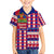 Haiti Christmas Family Matching Tank Maxi Dress and Hawaiian Shirt Jwaye Nowe 2023 With Coat Of Arms - Wonder Print Shop