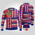 Haiti Christmas Ugly Christmas Sweater Jwaye Nowe 2023 With Coat Of Arms - Wonder Print Shop