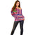 Haiti Christmas Off Shoulder Sweater Jwaye Nowe 2023 With Coat Of Arms - Wonder Print Shop