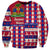 Haiti Christmas Sweatshirt Jwaye Nowe 2023 With Coat Of Arms - Wonder Print Shop