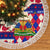 Haiti Christmas Tree Skirt Jwaye Nowe 2023 With Coat Of Arms - Wonder Print Shop