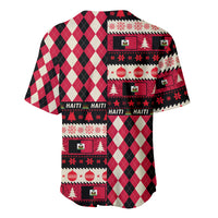 Haiti 1964 Christmas Baseball Jersey Jwaye Nowe 2023 With Coat Of Arms - Wonder Print Shop