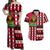 Haiti 1964 Christmas Couples Matching Off Shoulder Maxi Dress and Hawaiian Shirt Jwaye Nowe 2023 With Coat Of Arms - Wonder Print Shop