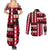 Haiti 1964 Christmas Couples Matching Summer Maxi Dress and Long Sleeve Button Shirt Jwaye Nowe 2023 With Coat Of Arms - Wonder Print Shop