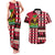 Haiti 1964 Christmas Couples Matching Tank Maxi Dress and Hawaiian Shirt Jwaye Nowe 2023 With Coat Of Arms - Wonder Print Shop