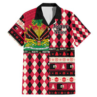 Haiti 1964 Christmas Family Matching Mermaid Dress and Hawaiian Shirt Jwaye Nowe 2023 With Coat Of Arms - Wonder Print Shop