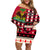 Haiti 1964 Christmas Family Matching Off Shoulder Short Dress and Hawaiian Shirt Jwaye Nowe 2023 With Coat Of Arms - Wonder Print Shop