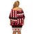 Haiti 1964 Christmas Family Matching Off Shoulder Short Dress and Hawaiian Shirt Jwaye Nowe 2023 With Coat Of Arms - Wonder Print Shop
