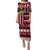 Haiti 1964 Christmas Family Matching Puletasi Dress and Hawaiian Shirt Jwaye Nowe 2023 With Coat Of Arms - Wonder Print Shop