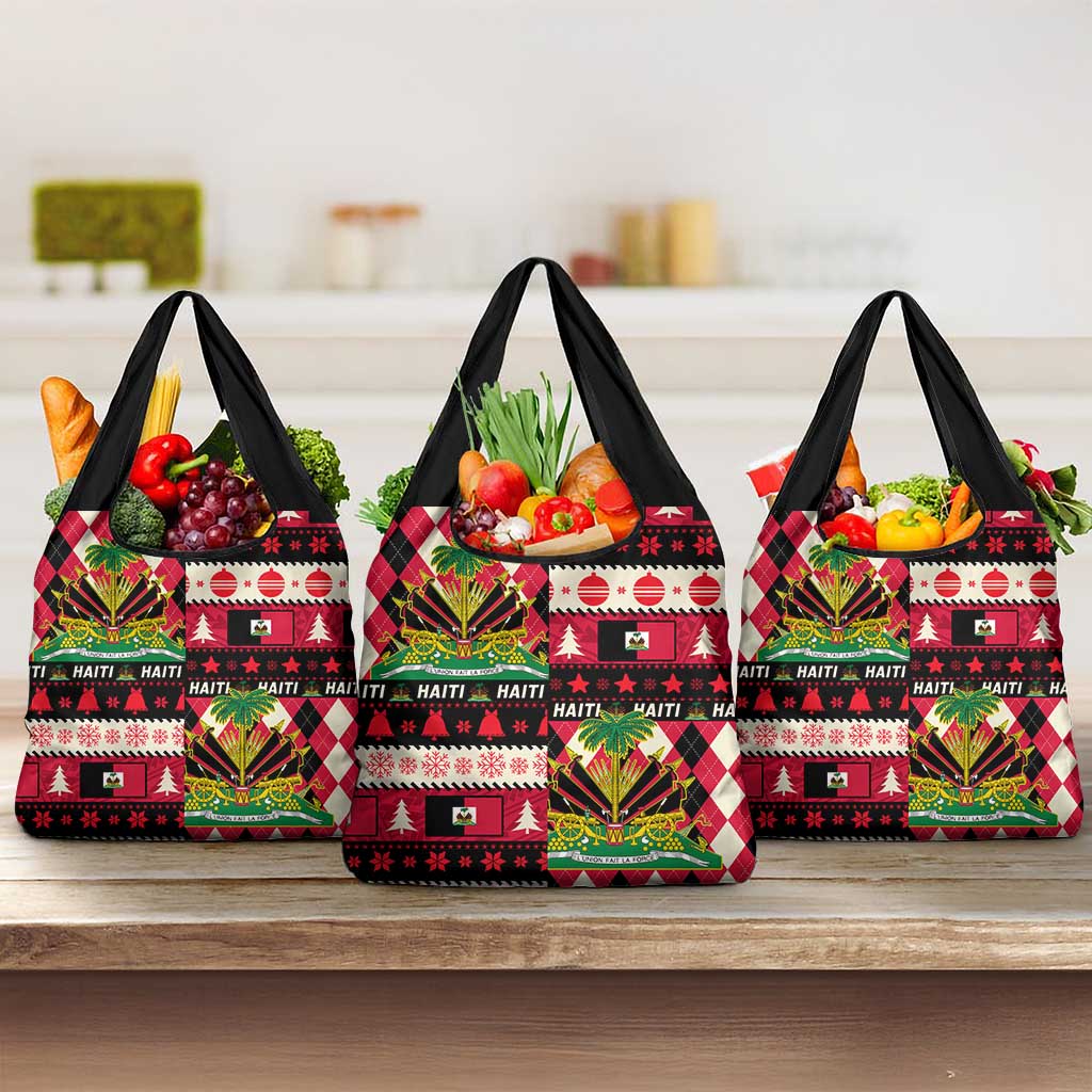 Haiti 1964 Christmas Grocery Bag Jwaye Nowe With Coat Of Arms