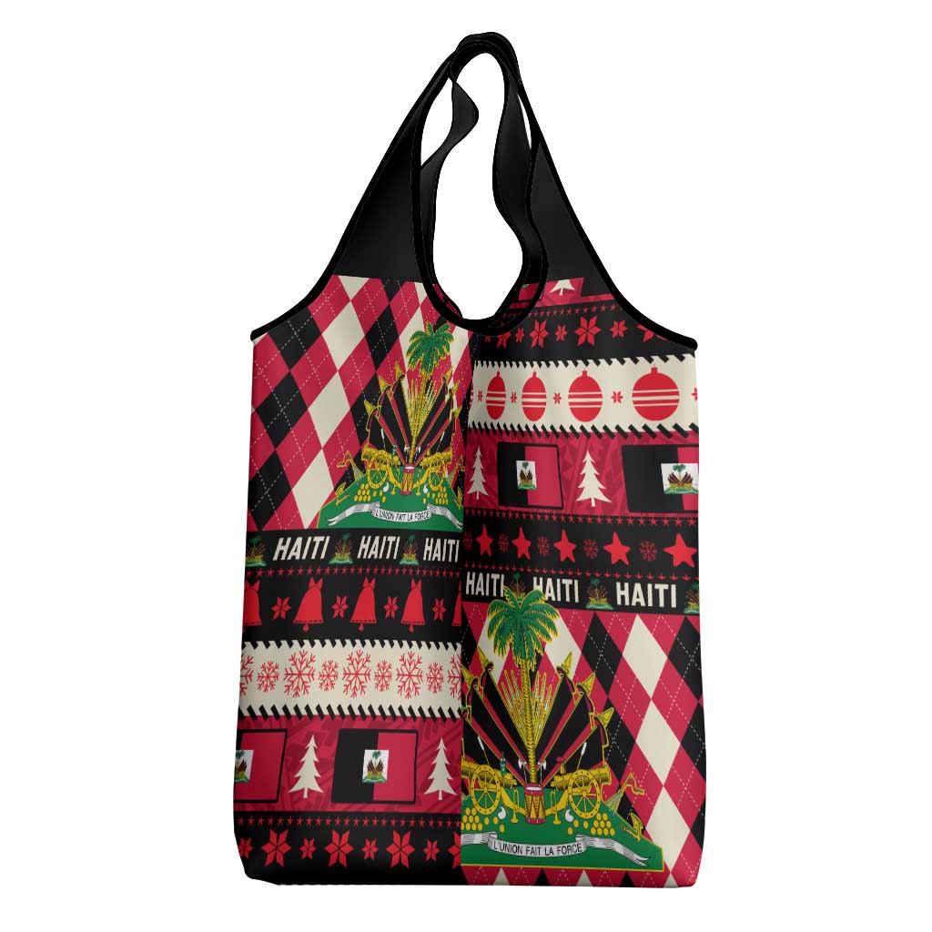 Haiti 1964 Christmas Grocery Bag Jwaye Nowe With Coat Of Arms