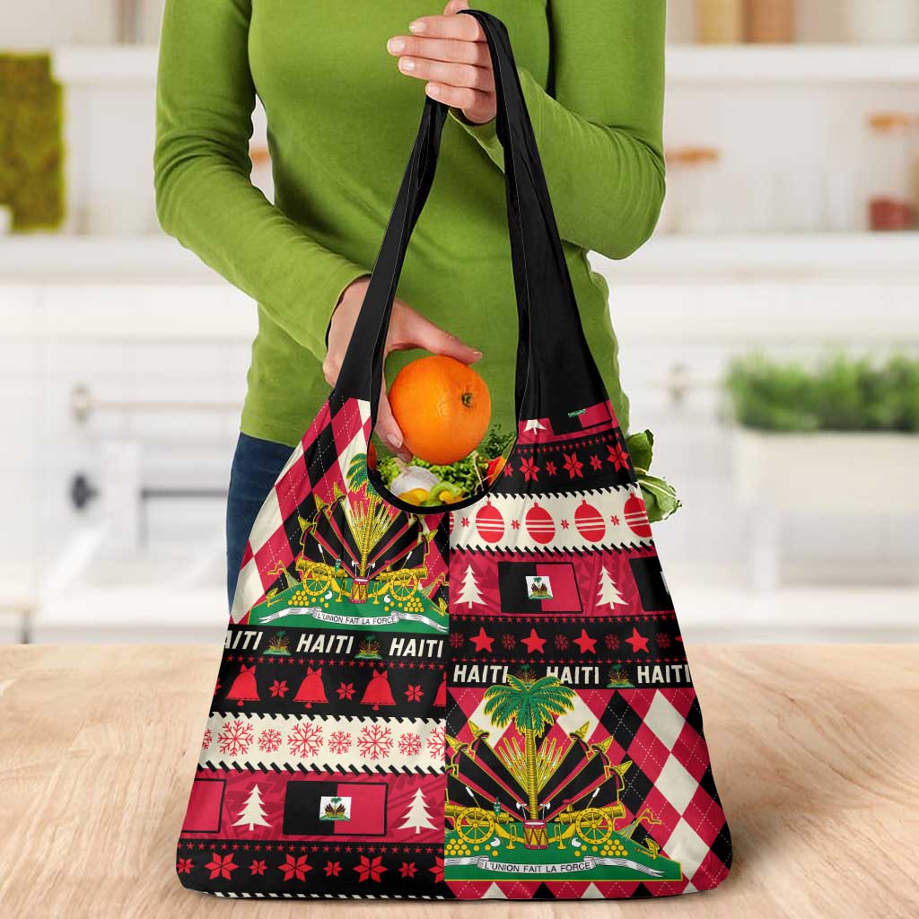 Haiti 1964 Christmas Grocery Bag Jwaye Nowe With Coat Of Arms