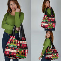 Haiti 1964 Christmas Grocery Bag Jwaye Nowe With Coat Of Arms