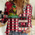 Haiti 1964 Christmas Women Casual Shirt Jwaye Nowe 2023 With Coat Of Arms - Wonder Print Shop