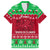 Personalised Wales Christmas Family Matching Off Shoulder Maxi Dress and Hawaiian Shirt Nadolig Llawen Cymru Unique Version - Wonder Print Shop