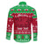Personalised Wales Christmas Family Matching Off Shoulder Maxi Dress and Hawaiian Shirt Nadolig Llawen Cymru Unique Version - Wonder Print Shop