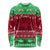 Personalised Wales Christmas Long Sleeve Shirt Nadolig Llawen Cymru Unique Version - Wonder Print Shop