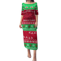 Personalised Wales Christmas Puletasi Nadolig Llawen Cymru Unique Version - Wonder Print Shop