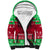 Personalised Wales Christmas Sherpa Hoodie Nadolig Llawen Cymru Unique Version - Wonder Print Shop